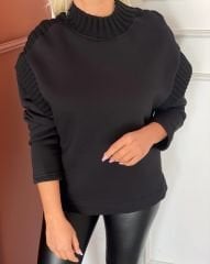 TRİKO DETAY SWEAT