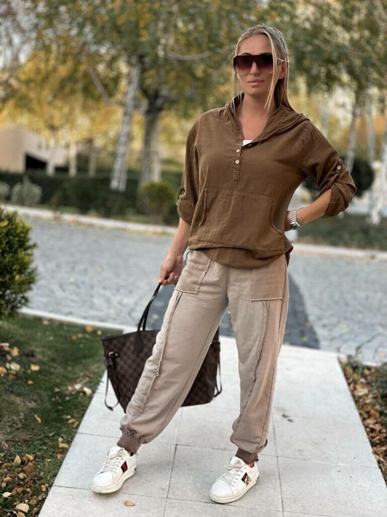 ÇİMALI OTANTİK PANTOLON