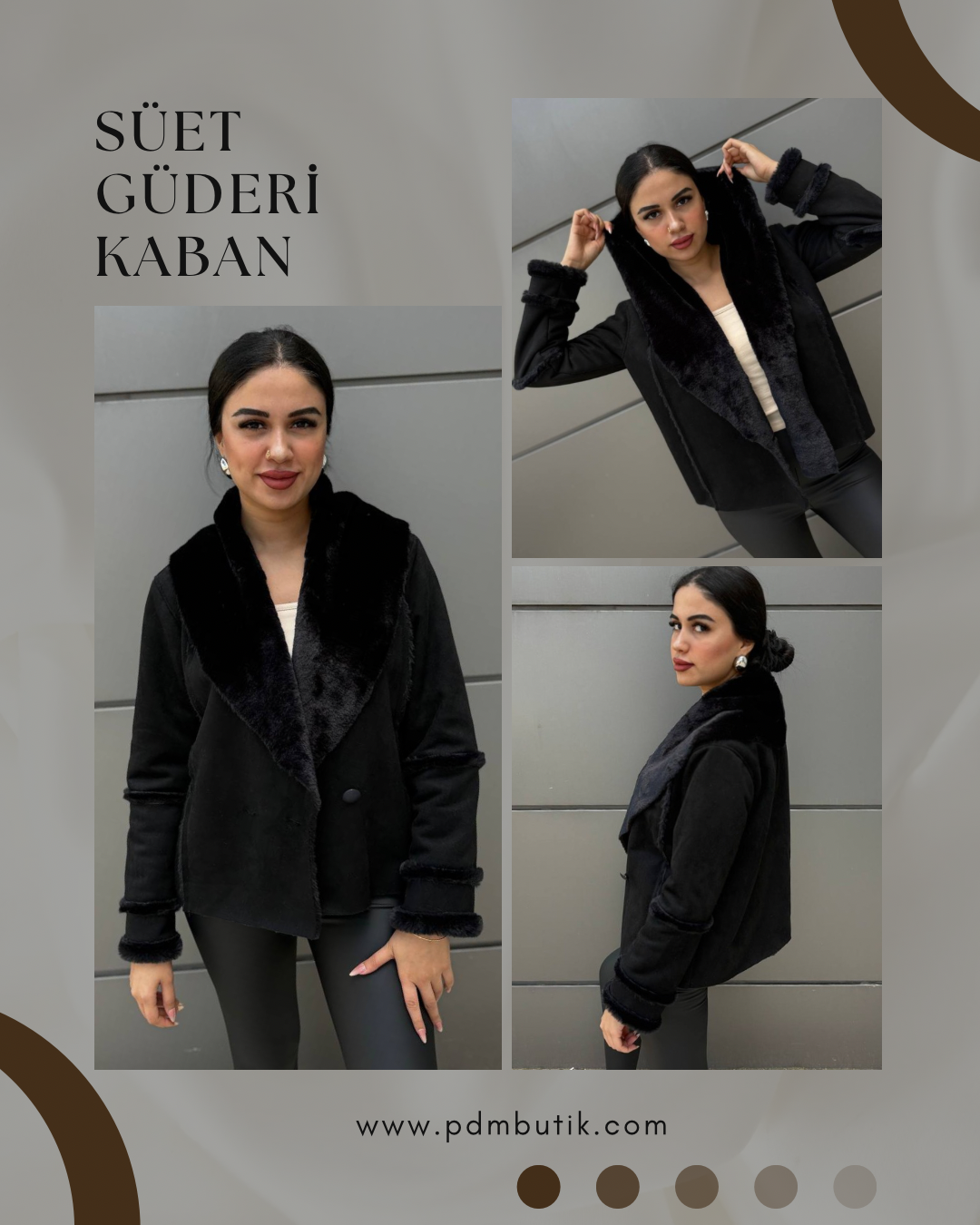 İÇİ YÜNLÜ SÜET GÜDERİ KABAN