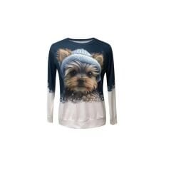 DALGIÇ KUMAŞ ŞARDONLU BLUZ