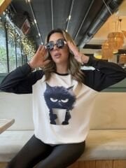 DALGIÇ KUMAŞ ŞARDONLU BLUZ