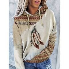 DALGIÇ KUMAŞ ŞARDONLU BLUZ