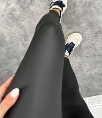 MAT DERİ TAYT ŞARDONLU