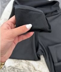 MAT DERİ TAYT ŞARDONLU