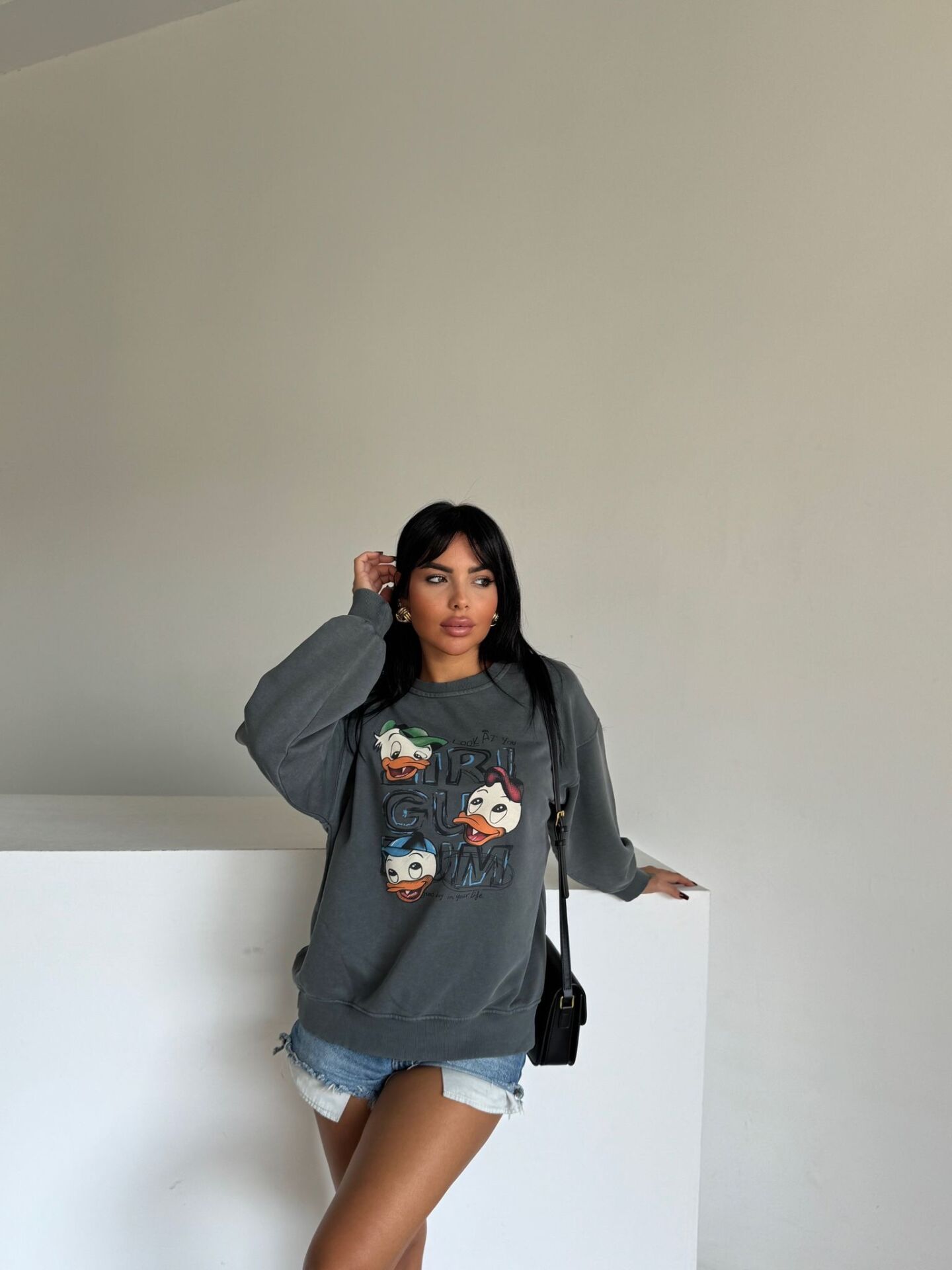 YIKAMALI KUMAŞ SWEAT