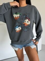 YIKAMALI KUMAŞ SWEAT