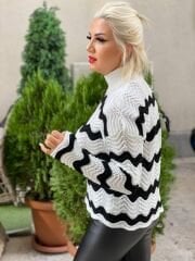TRİKO ZIGZAG KAZAK