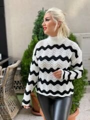 TRİKO ZIGZAG KAZAK