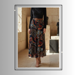 SİMLİ DOKUMA KUMAŞ ETEK