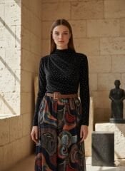 SİMLİ DOKUMA KUMAŞ ETEK