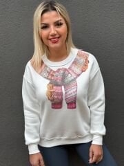 ÜÇ İPLİK ŞARDONLU SWEAT