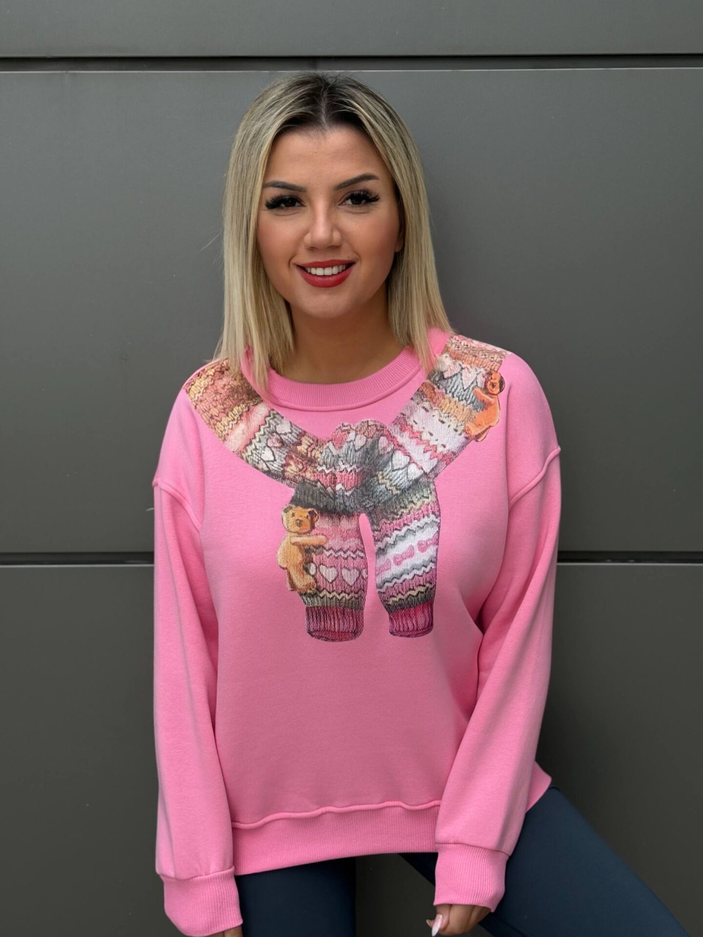 ÜÇ İPLİK ŞARDONLU SWEAT