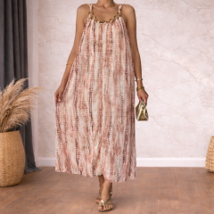 ASTARLI ŞİFON ELBİSE