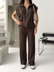 MODAL OYSHO KUMAŞ PARAŞÜT GARNİLİ TAKIM